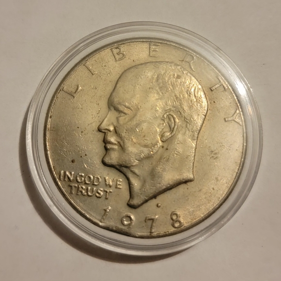 1978 Eisenhower Dollar Coin - Picture 1 of 2